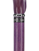 Vivid Purple Derby Cane with Premium Ash Wood Shaft Derby Classic Walking Canes - Tophatter Daily Deals