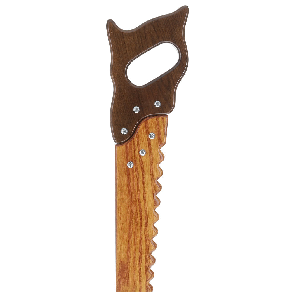 Handmade Saw Cane: Ash Handle & Shaft - Artisan Craft Cane Hand Carved Artisan - Tophatter Daily Deals
