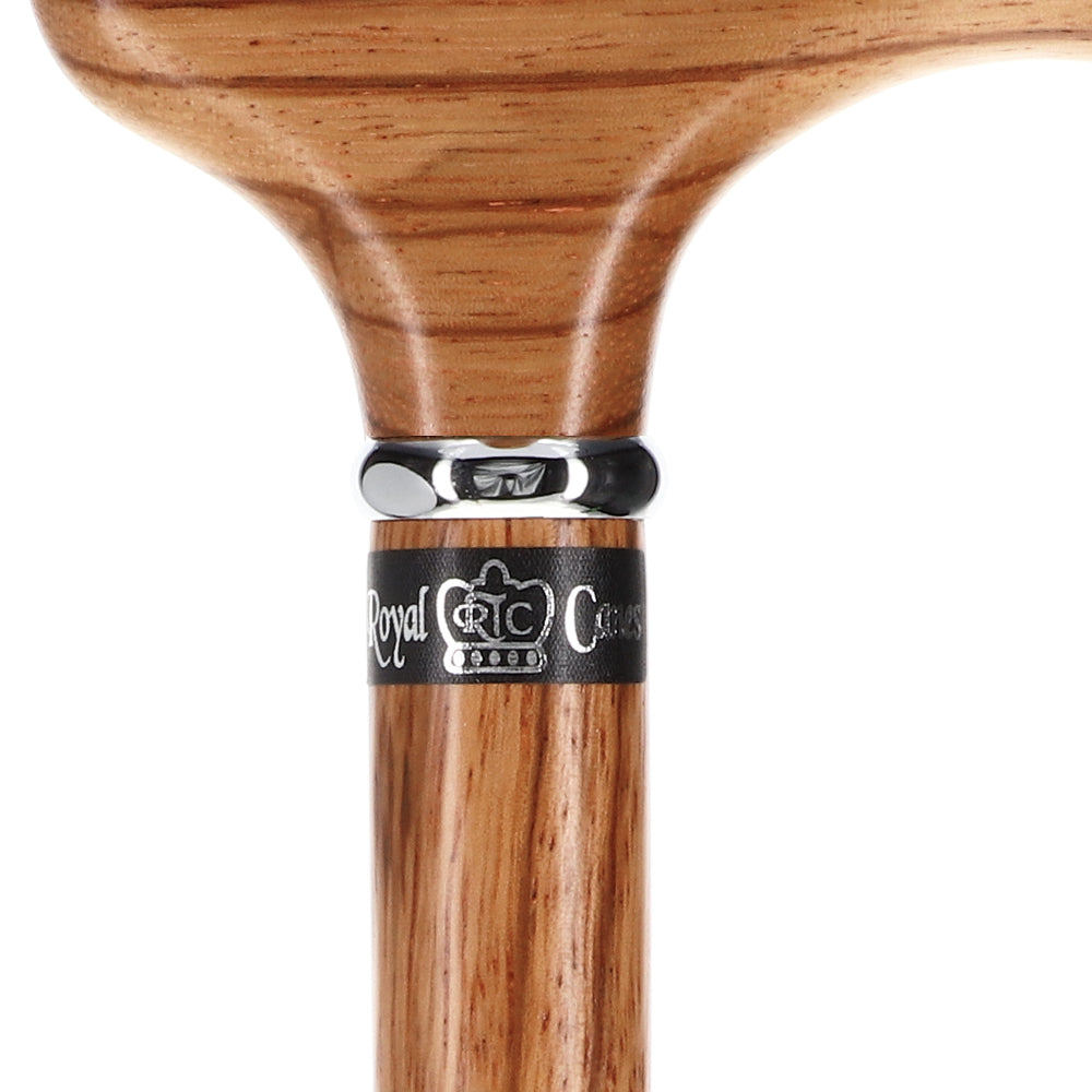 Genuine Rosewood Derby Cane: Luxuriously Rich & Exotic Wood Derby Classic Walking Canes - Tophatter Daily Deals