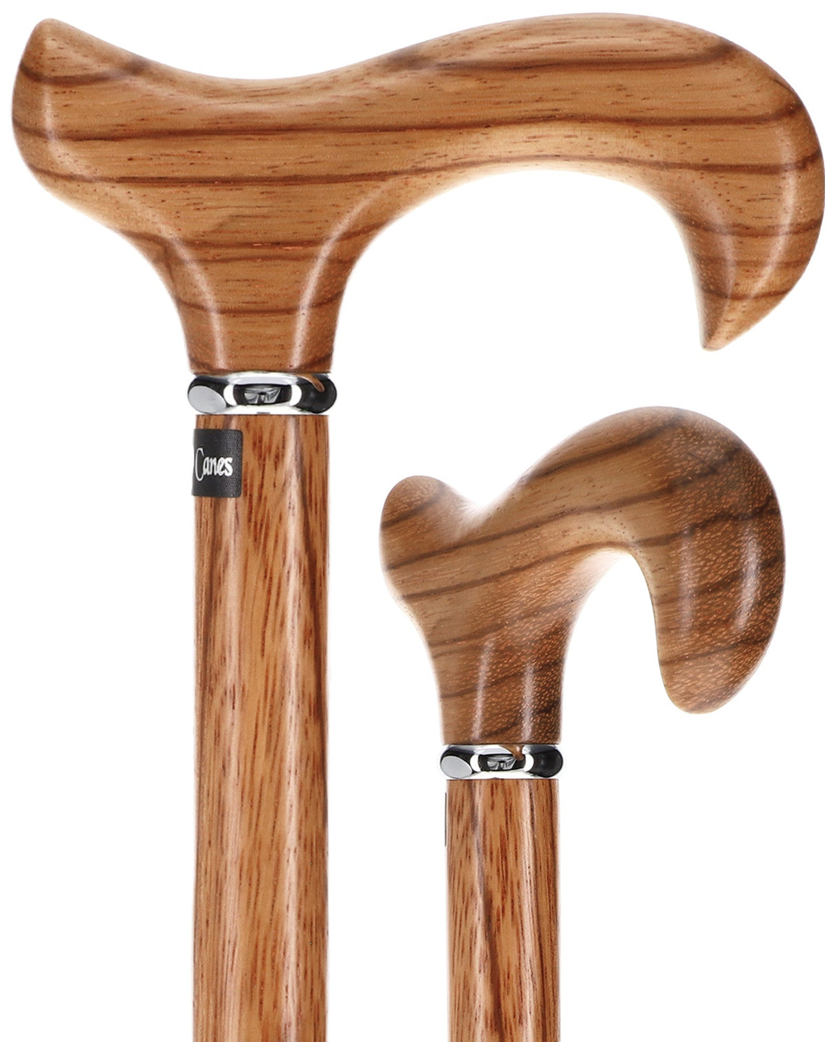 Genuine Rosewood Derby Cane: Luxuriously Rich & Exotic Wood Derby Classic Walking Canes - Tophatter Daily Deals