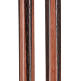 Unique Rosewood Derby: Inlaid Wenge Stripe Walking Cane Derby Classic Walking Canes - Tophatter Daily Deals