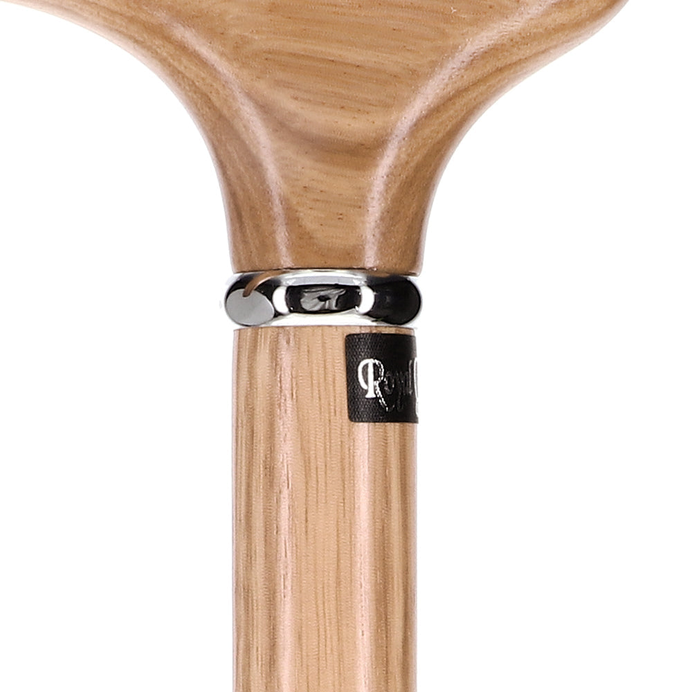 Genuine Striped Zebrano Derby Walking Cane with Natural Design Derby Classic Walking Canes - Tophatter Daily Deals