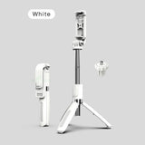 Bluetooth selfie stick wireless remote control White 0 - Tophatter Daily Deals