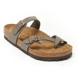 Birkenstock Women's Mayari Sandal Stone Footwear - Tophatter Daily Deals