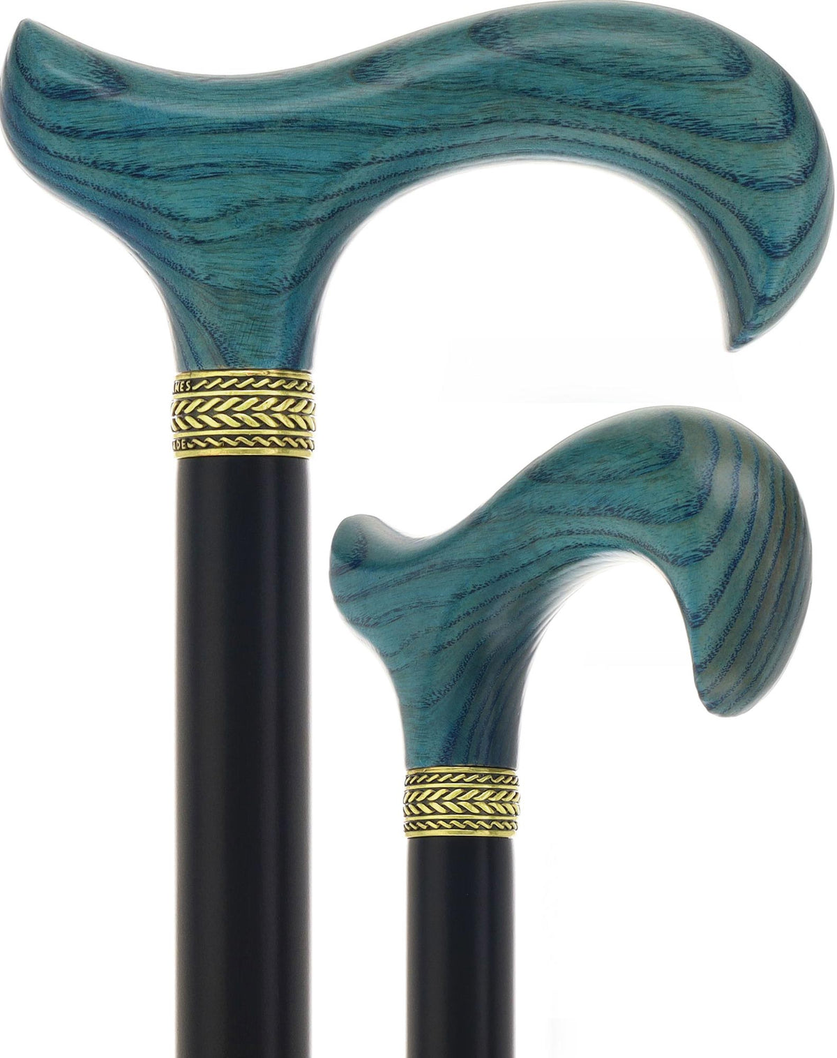 Royal Canes Super Strong Heavy Duty Walking Cane, Classic Derby Handle, 42.5 inch, Large Grip, Multiple Colors Blue Denim Derby Classic Walking Canes - Tophatter Daily Deals