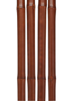 Bamboo Shaft Cane with Walnut Derby Handle: Elegant Design Derby Classic Walking Canes - Tophatter Daily Deals