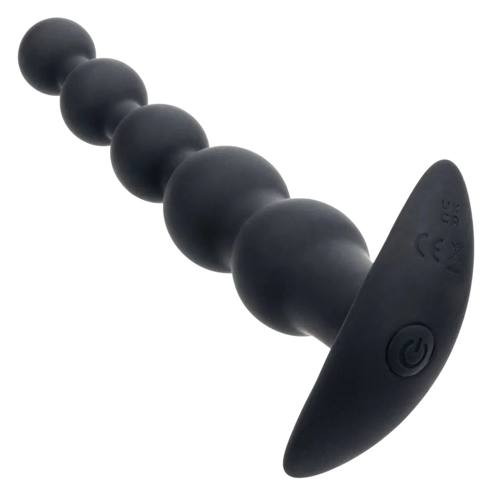 Rechargeable X-5 Power Beads (Black) – Flexible Vibrating Power Beads > Anal Range > Anal Beads - Tophatter Daily Deals