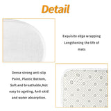 31.5x20in Flannel Non-slip Floor Mats Three-piece Set 7 - Tophatter Daily Deals
