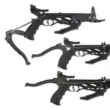 80 lb Pistol Crossbow ALLIGATOR w/ GRIP Bolts Archery Gun - Self Cocking Crossbow - Tophatter Daily Deals