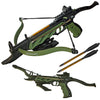 80 lb Pistol Crossbow ALLIGATOR w/ GRIP Bolts Archery Gun - Self Cocking Olive Drab (green) Crossbow - Tophatter Daily Deals