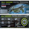 80 lb Pistol Crossbow ALLIGATOR w/ GRIP Bolts Archery Gun - Self Cocking Crossbow - Tophatter Daily Deals