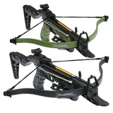 80 lb Pistol Crossbow ALLIGATOR w/ Adjustable Stock - Self Cocking Crossbow - Tophatter Daily Deals