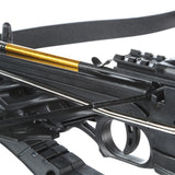 80 lb Pistol Crossbow ALLIGATOR w/ Adjustable Stock - Self Cocking Crossbow - Tophatter Daily Deals