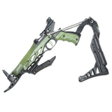 80 lb Pistol Crossbow ALLIGATOR w/ Adjustable Stock - Self Cocking Crossbow - Tophatter Daily Deals