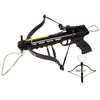 80 lb Metal Pistol Crossbow w/ Quiver 15 Arrows Hunting Archery Crossbow - Tophatter Daily Deals