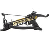 80 lb Metal Self Cocking Pistol Crossbow W/ Arrows Bolts Hunting Archery Gun Crossbow - Tophatter Daily Deals