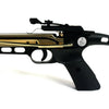80 lb Metal Self Cocking Pistol Crossbow W/ Arrows Bolts Hunting Archery Gun Crossbow - Tophatter Daily Deals
