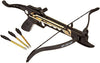 80 lb Metal Self Cocking Pistol Crossbow W/ Arrows Bolts Hunting Archery Gun Crossbow - Tophatter Daily Deals