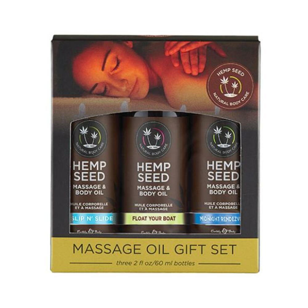 Eb Hemp Seed Massage Gift Set - Tophatter Daily Deals