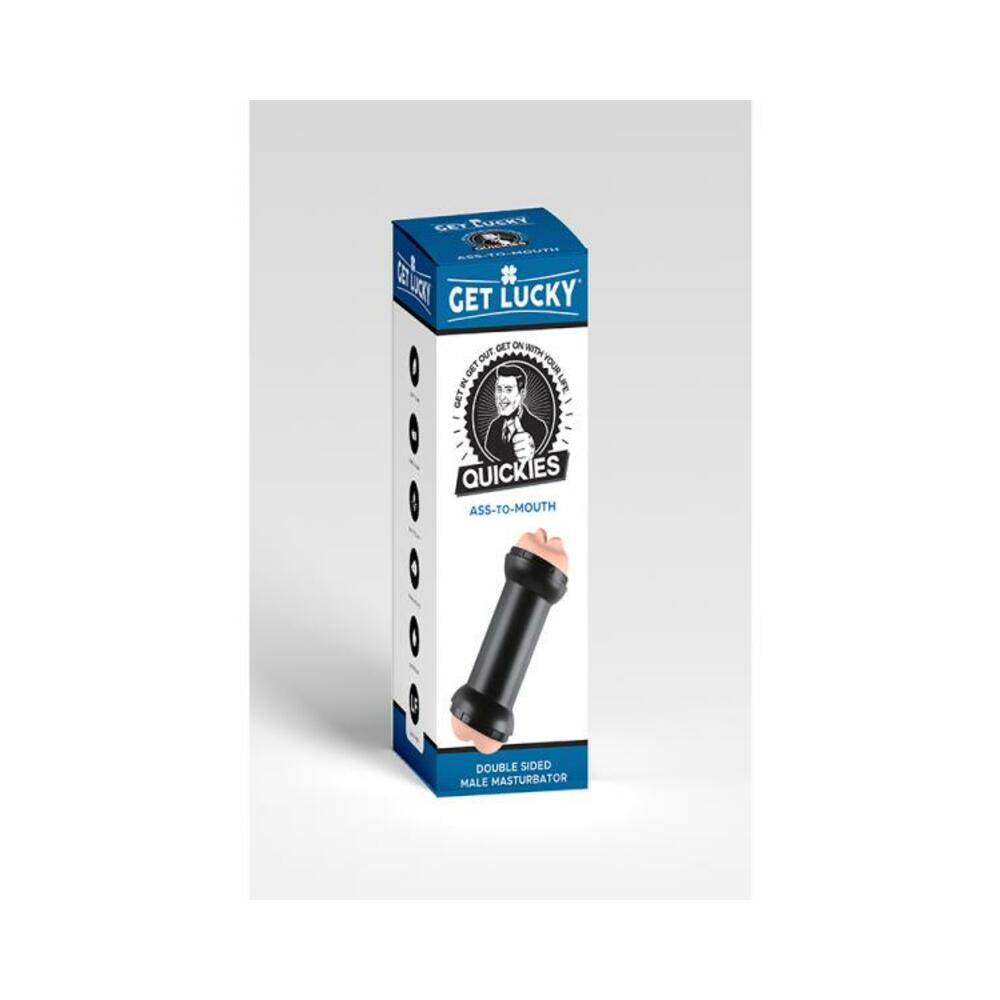 Get Lucky Quickies Ass-to-mouth Double-sided Male Masturbator - Tophatter Daily Deals