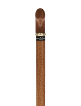 Handcrafted Oak Fritz Cane: Elegant Gold Collar Fritz Handle Walking Canes - Tophatter Daily Deals
