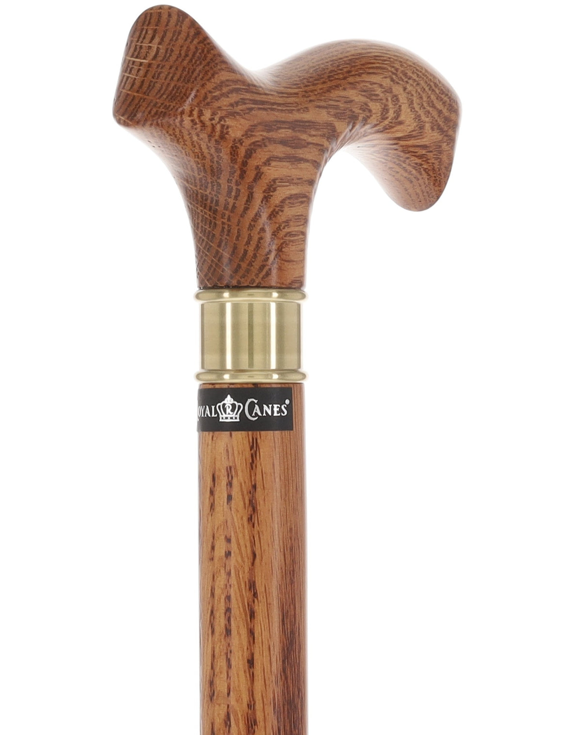 Super Strong Oak Fritz: Durable, Comfy Grip - Strong & Sturdy Extra Strong Walking Canes - Tophatter Daily Deals