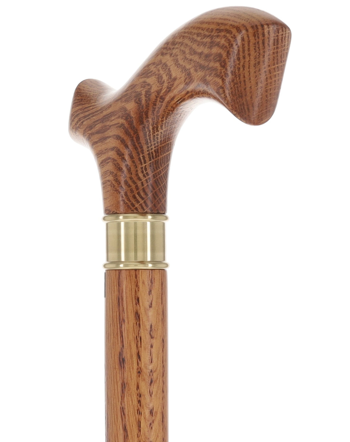 Super Strong Oak Fritz: Durable, Comfy Grip - Strong & Sturdy Extra Strong Walking Canes - Tophatter Daily Deals