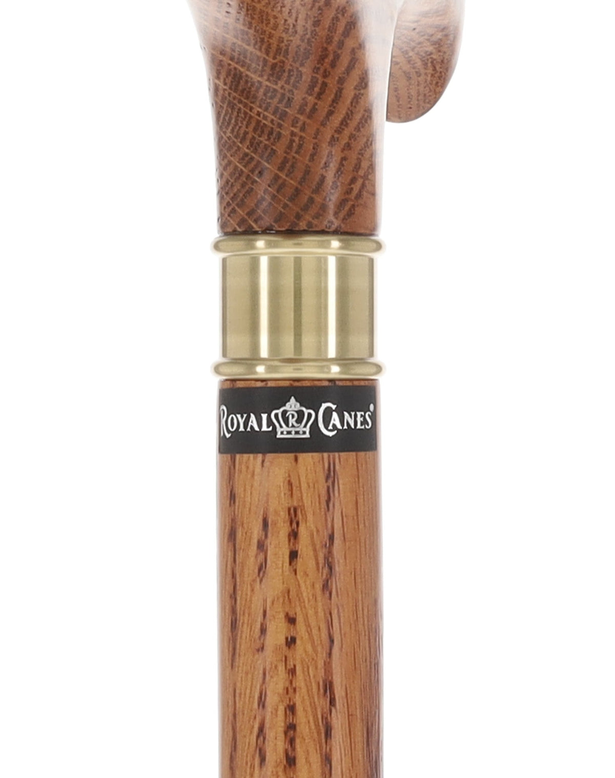 Super Strong Oak Fritz: Durable, Comfy Grip - Strong & Sturdy Extra Strong Walking Canes - Tophatter Daily Deals