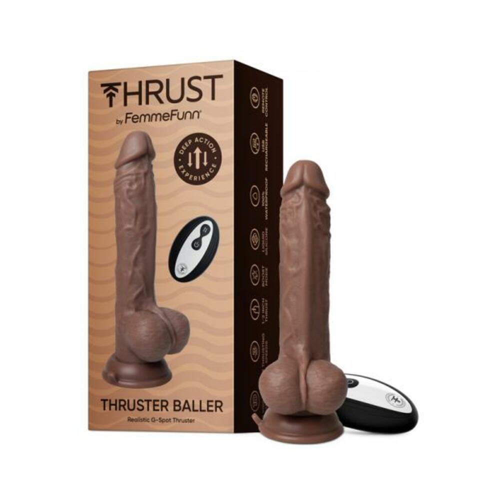 Femmefunn Thruster Baller Brown - Tophatter Daily Deals
