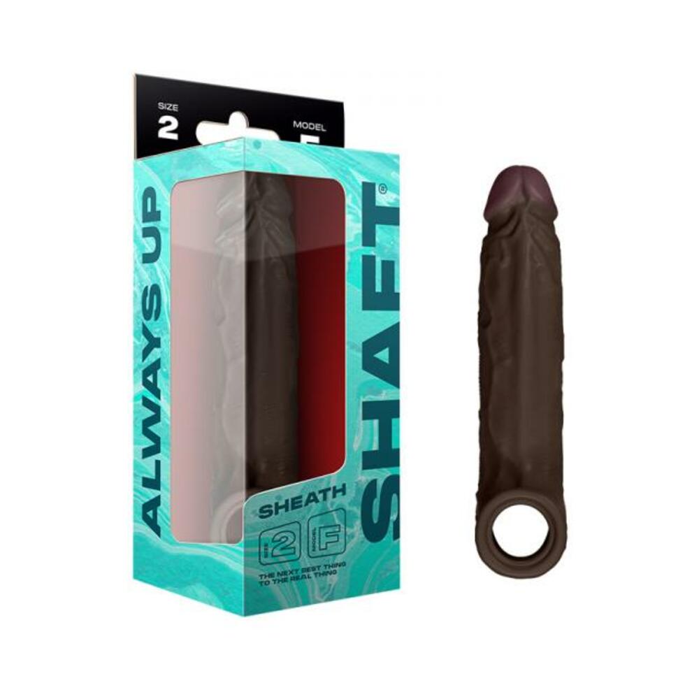 Shaft Model F: Sheath Mahogany Size 2 - Tophatter Daily Deals