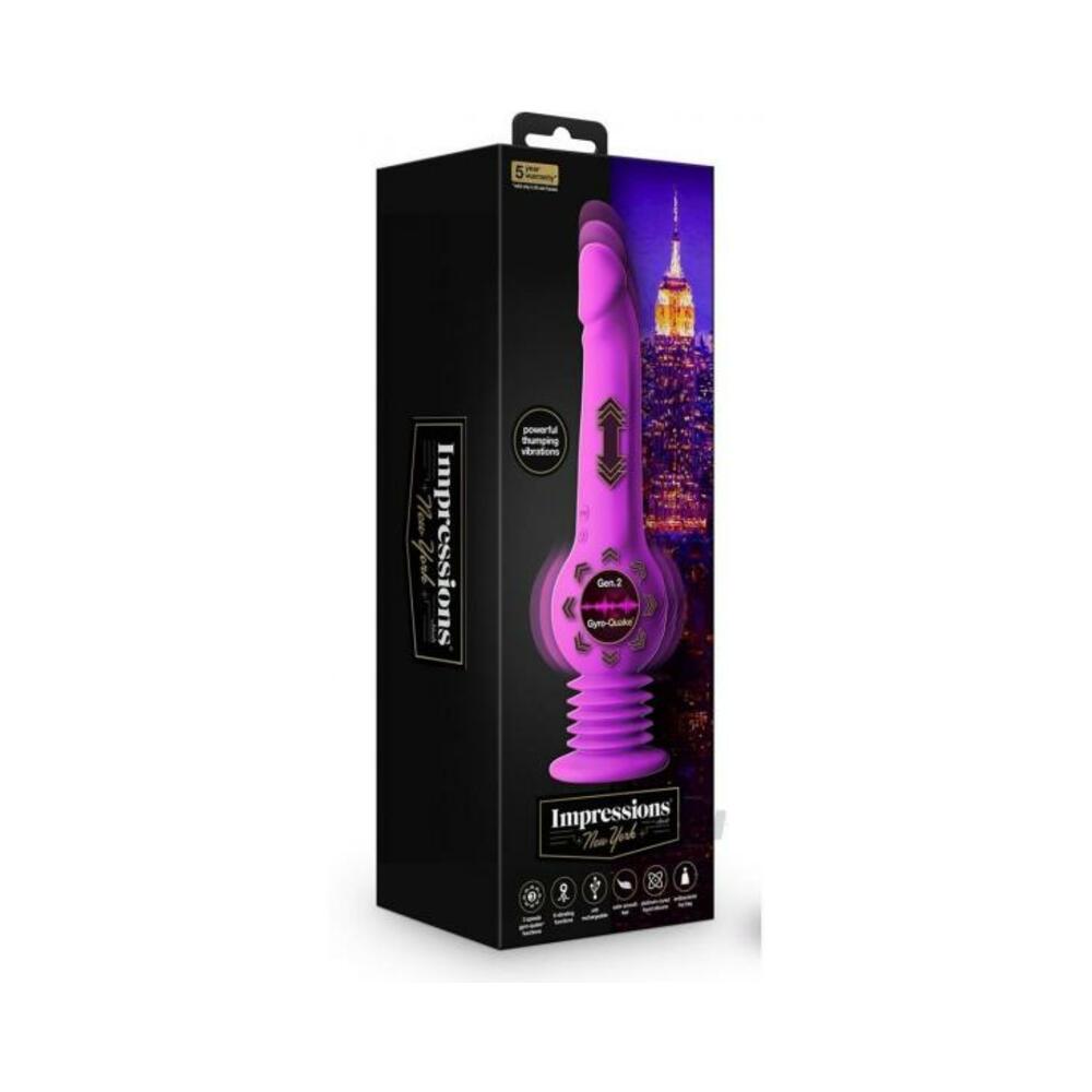 Impressions New York Gyroquake Dildo Purple - Tophatter Daily Deals