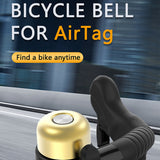 Bicycle AirTag Road Bike Anti-lost Device Anti-theft Positioning Bell 0 - Tophatter Daily Deals