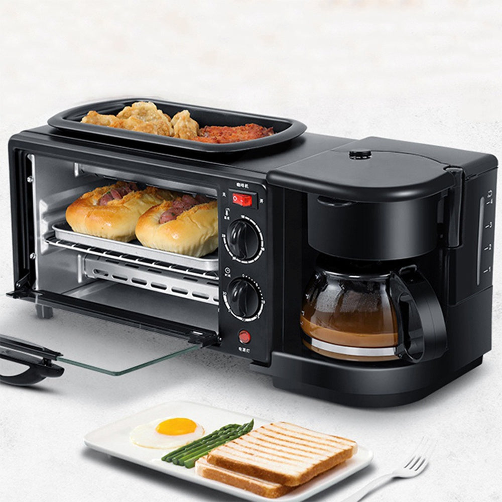 Breakfast Machine Household Three In One Oven Multi-function 0 - Tophatter Daily Deals
