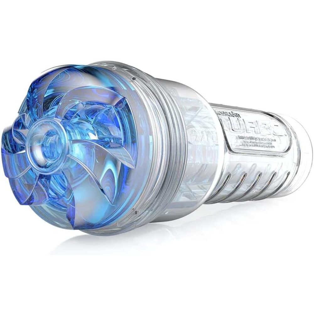 Fleshlight Turbo Thrust Blue Ice – Male Masturbator Sleeve > Sex Toys For Men > Masturbators > Manual - Tophatter Daily Deals