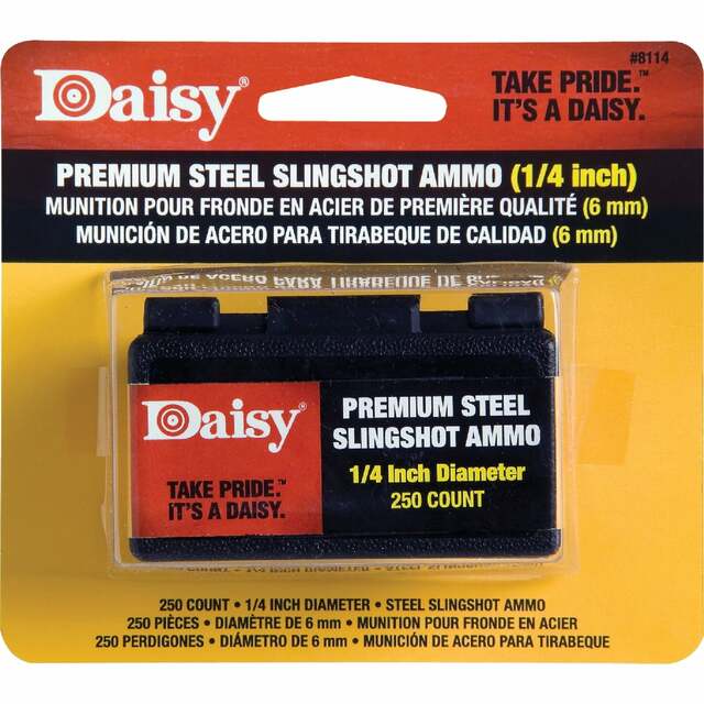 Daisy Premium Steel 1/4 inch Slingshot Ammunition - Tophatter Daily Deals