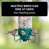 Squirrel Proof Bird Feeder Heavy Duty Spinning Perch - Tophatter Daily Deals