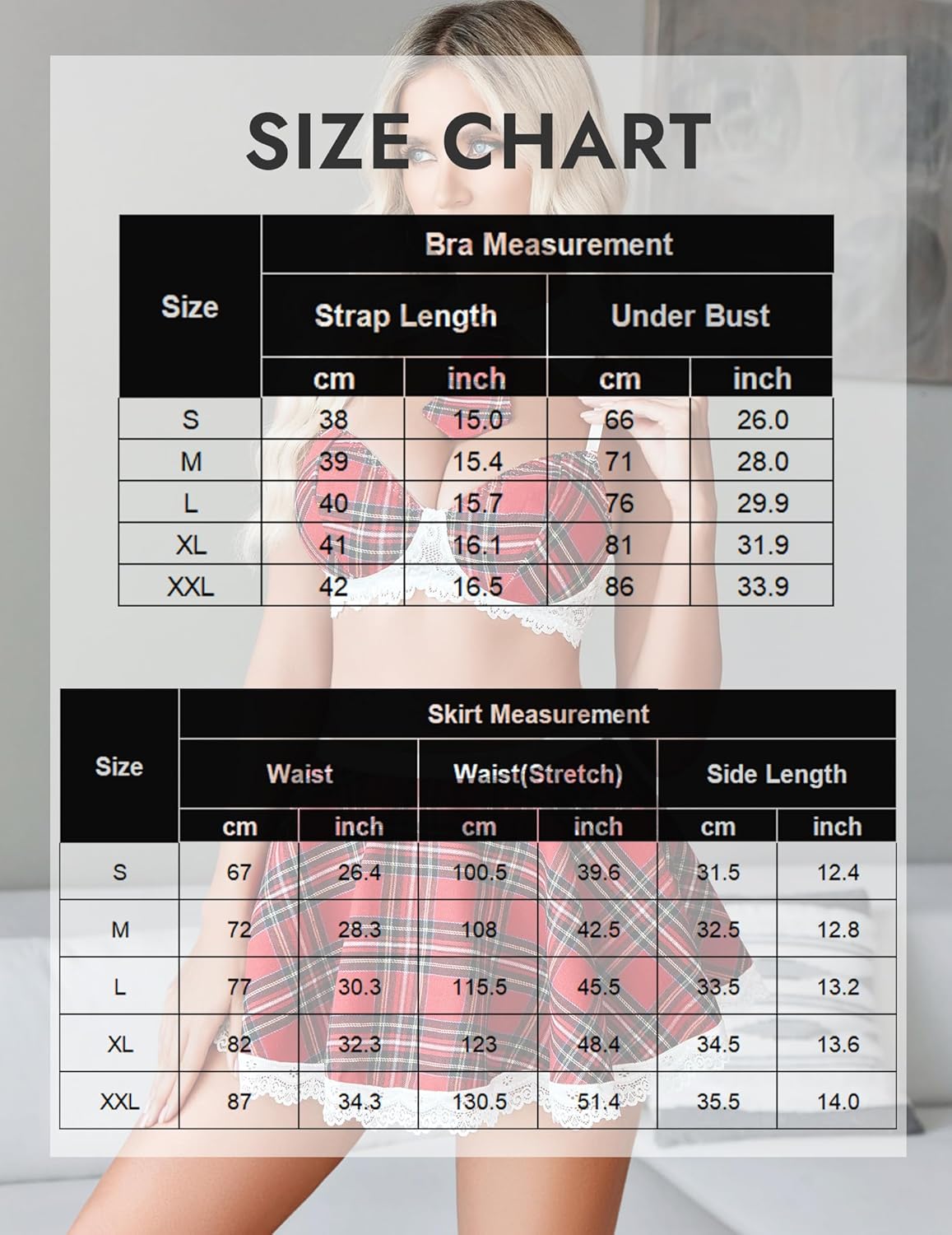 Naughty School Girl Outfit Role Playing Set Lingerie Sets-Skirt Sets - Tophatter Daily Deals