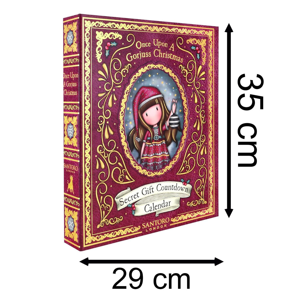 Gorjuss Christmas Advent Calendar | Enchanting Kids Countdown to Christmas Advent Calendar - Tophatter Daily Deals