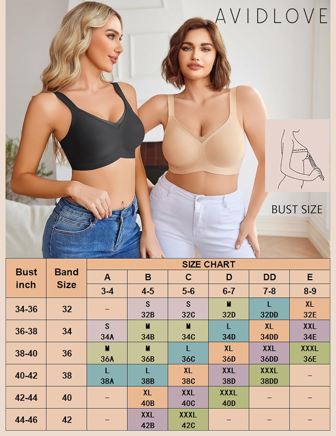 Seamless Bras No Underwire Comfort Bra Lingerie Sets-Bras - Tophatter Daily Deals