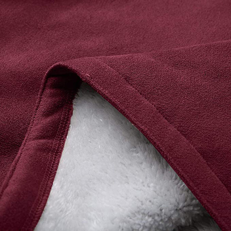 Warm Womens Winter Jacket - Hooded Mid-Thigh, Suede - Tophatter Daily Deals