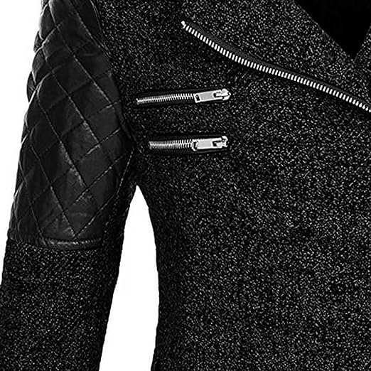 Warm Women's Winter Coat - Asymmetric Zip, Cotton Blend - Tophatter Daily Deals