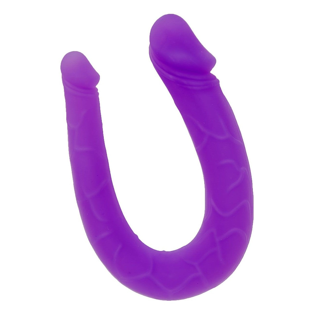 Silicone Double Penetration Dildo in Purple Realistic Dildo - Tophatter Daily Deals