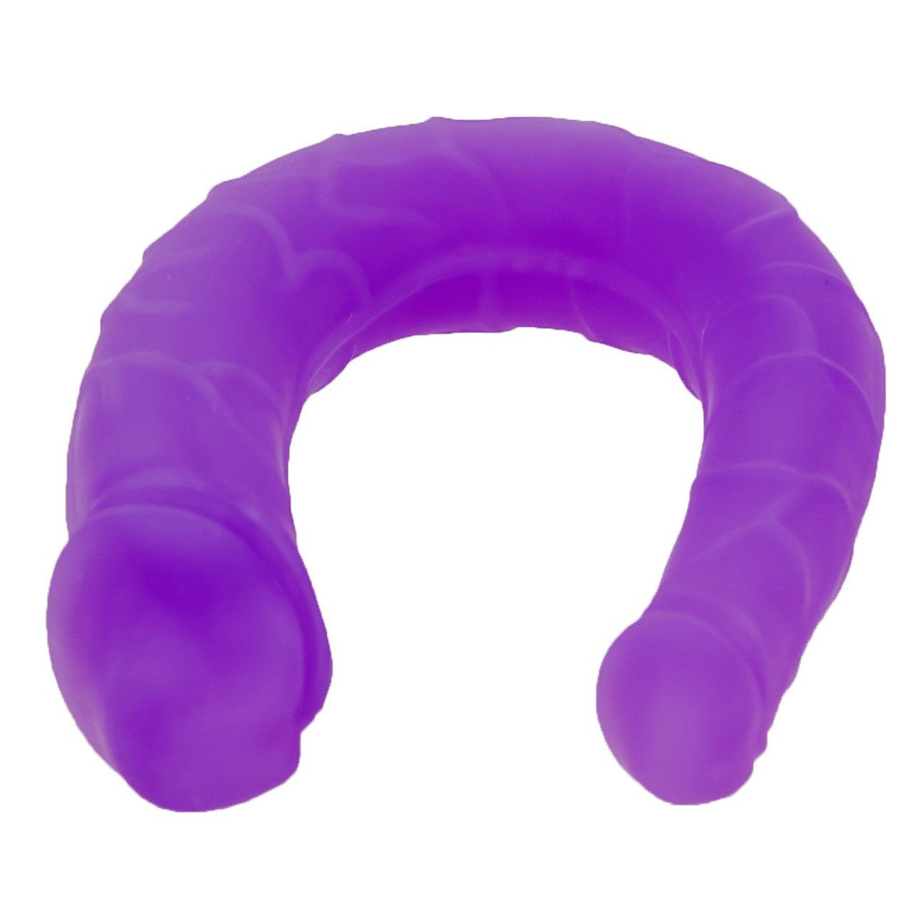 Silicone Double Penetration Dildo in Purple Realistic Dildo - Tophatter Daily Deals