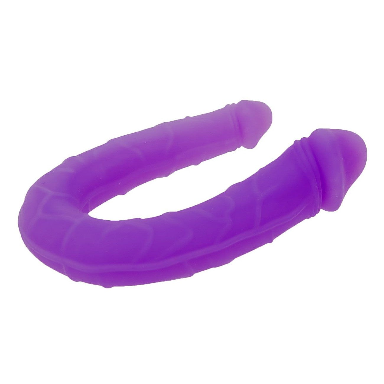 Silicone Double Penetration Dildo in Purple Realistic Dildo - Tophatter Daily Deals