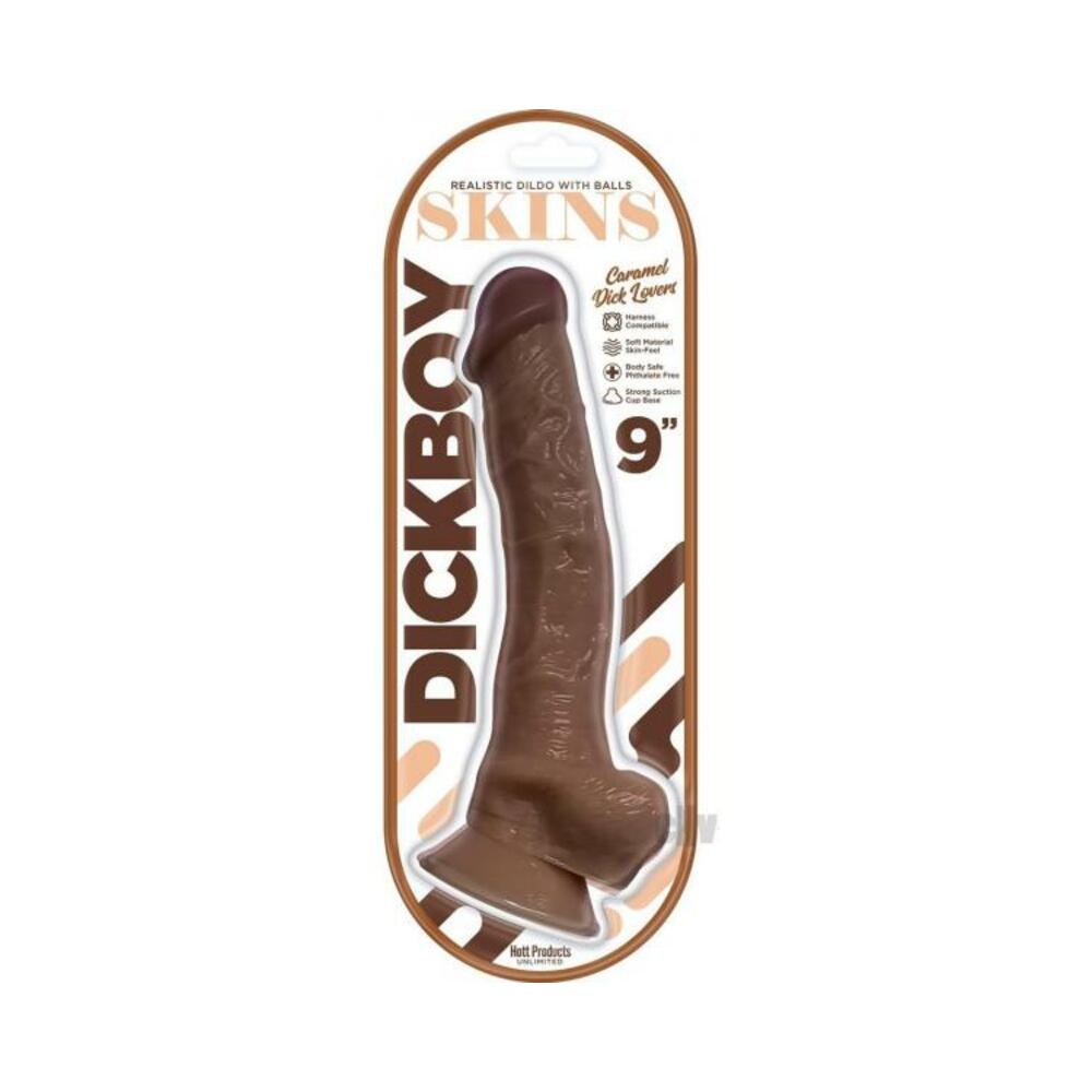 Dickboy Skins Dildo 9 In. Caramel Lovers - Tophatter Daily Deals