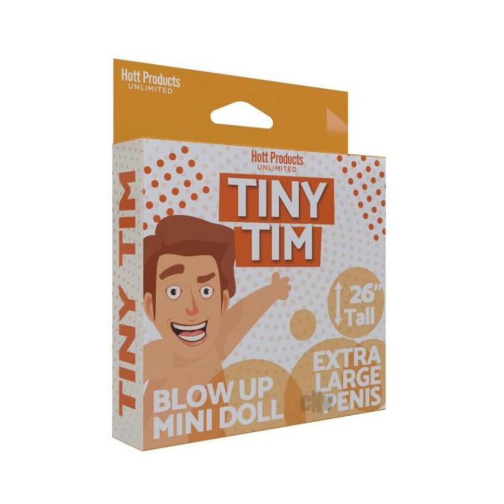Tiny Tim Blow Up Party Doll Vanilla - Tophatter Daily Deals