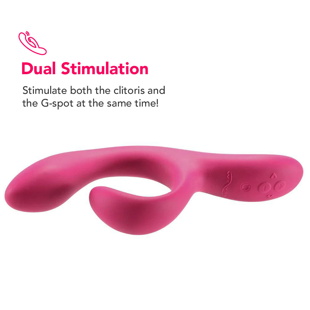 We-Vibe Nova 2 Rabbit Vibe in Fuchsia Vibrators > Rabbit Vibrators - Tophatter Daily Deals