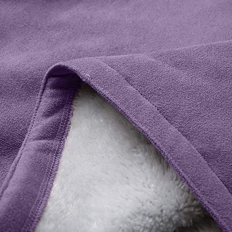 Warm Womens Winter Jacket - Hooded Mid-Thigh, Suede - Tophatter Daily Deals