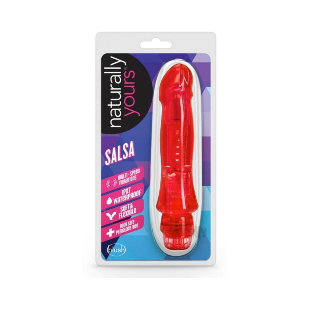Naturally Yours - Salsa Vibrator - Red - Tophatter Daily Deals