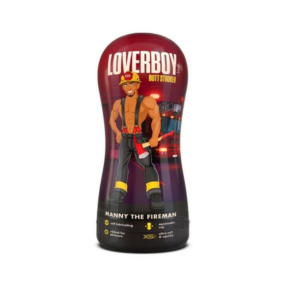 Loverboy Manny Fireman Lube Stroker Tan - Tophatter Daily Deals
